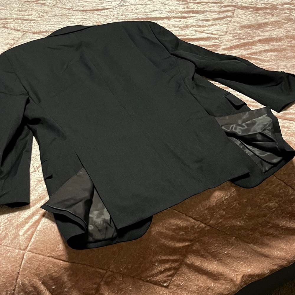 Pronto Uomo Charcoal Suit Jacket - Picture 7 of 9
